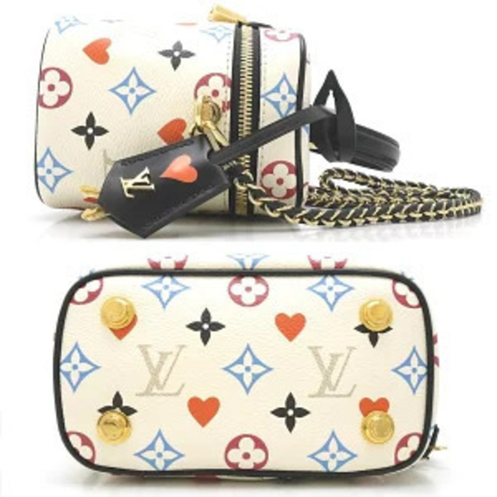 Louis Vuitton Mogram Blanc On Vanity White Bag Game